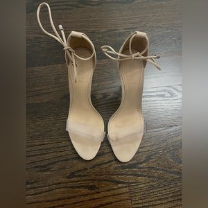 Schutz Ankle Tie Stiletto Heel